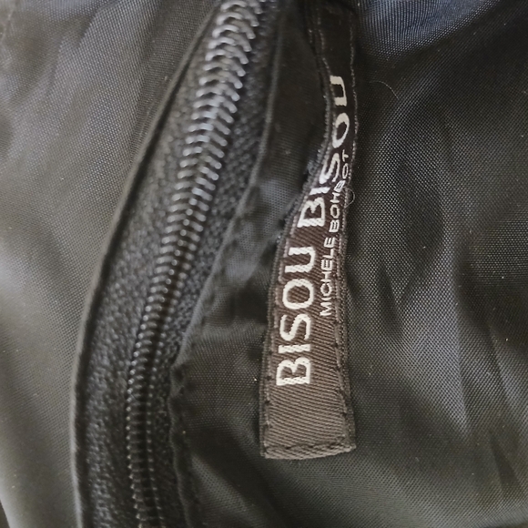 Bisou Bisou Michele Bohbot Metallic Gold Woven Weave Hobo Purse Handbag Y2K GUC - Picture 6 of 8